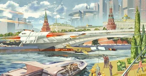 Ретрофутуризм советского периода.