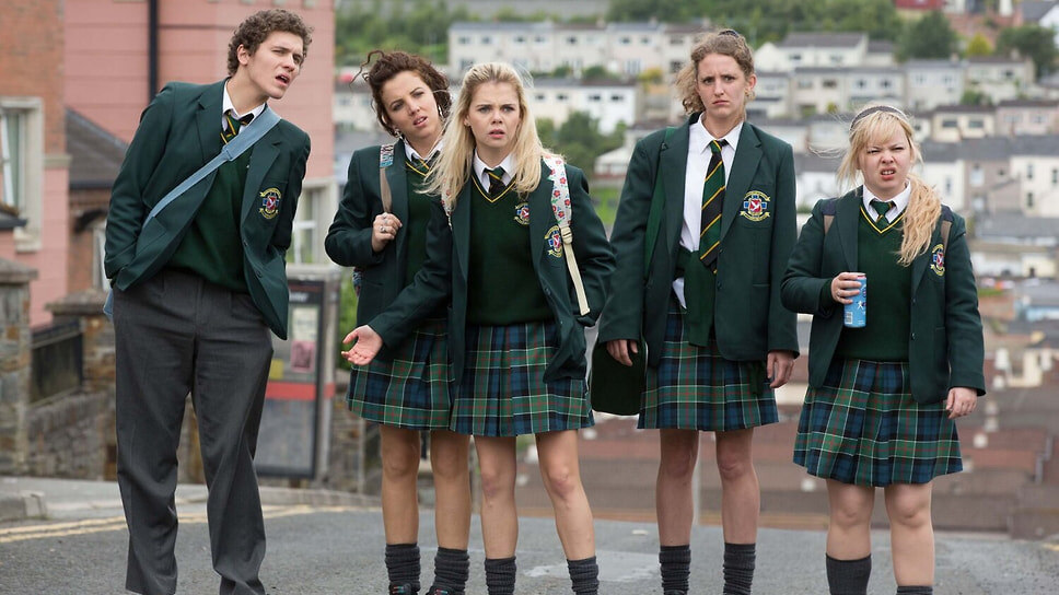 Кадр из сериала «Девчонки из Дерри», режиссер Майкл Леннокс, 2018–2022.📷Фото: Netflix