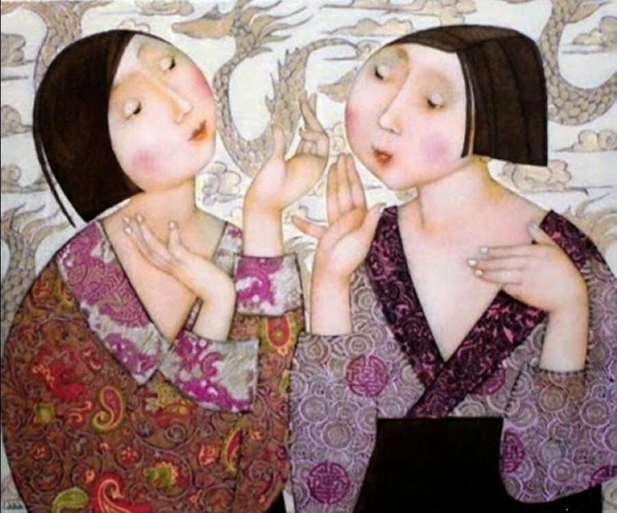 художник Сесиль Вельян - https://ru.pinterest.com/