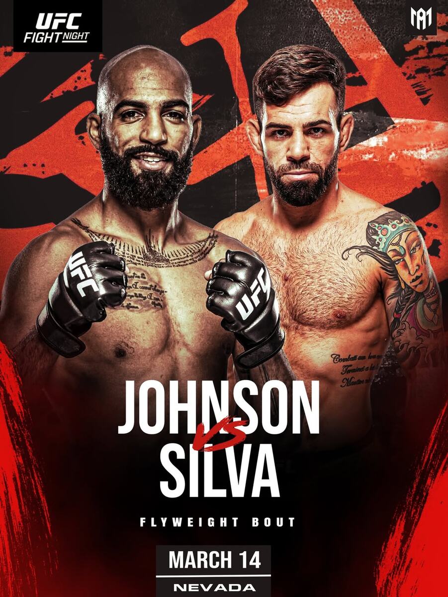     Постер боя Джонсон – Сильва