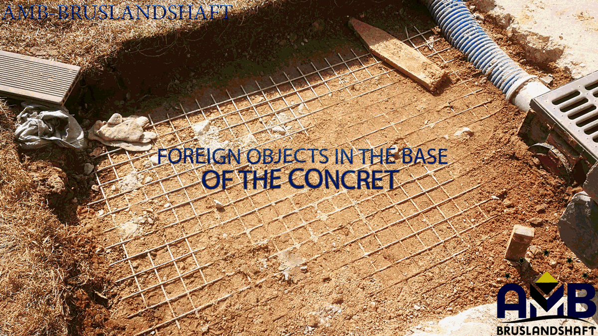 использованные вымышленные  предметы в сонованиии бетона