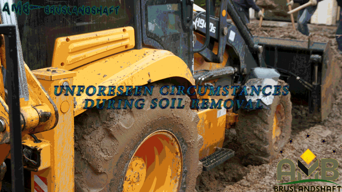 Препятствия во время удаления почвы-obstacles during soil removal