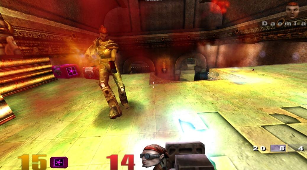 Скриншот из игры Quake 3 Arena