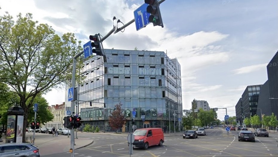    Вид на Дом Москвы. Вильнюс, Литва. Автор фото: Google Maps