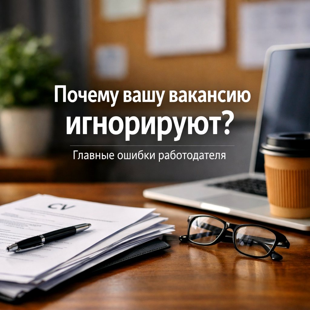 Почему вашу вакансию игнорируют? Распространённые промахи работодателей
