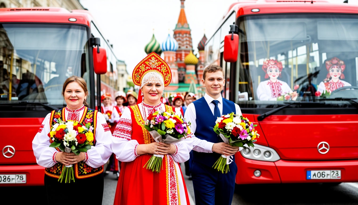 Автобусные туры в Москву на Майские праздники: Выезд из Самары, Тольятти и Сызрани.