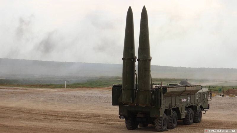     Самоходная пусковая установка «Искандер-М» (архивное фото)   
Константинов Олег (с) ИА Красная Весна