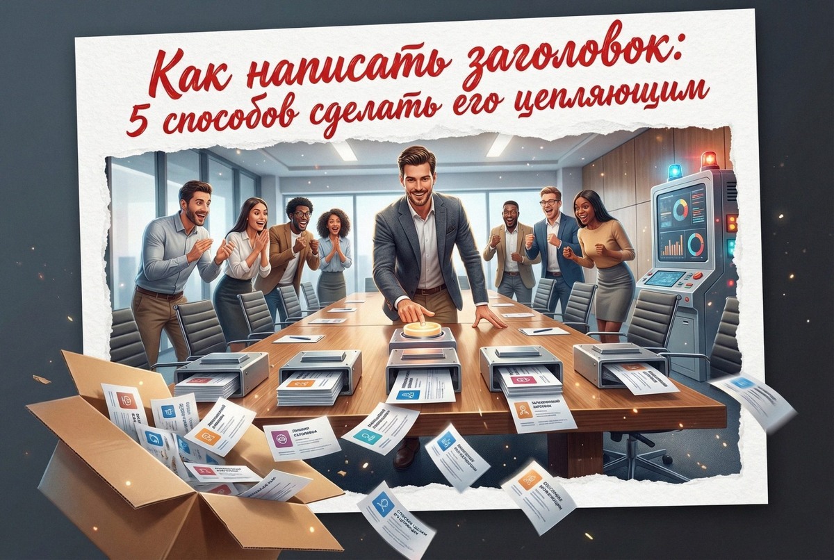    5 эффективных способов сделать ваш заголовок привлекательным для читателей Евгений Прокушев