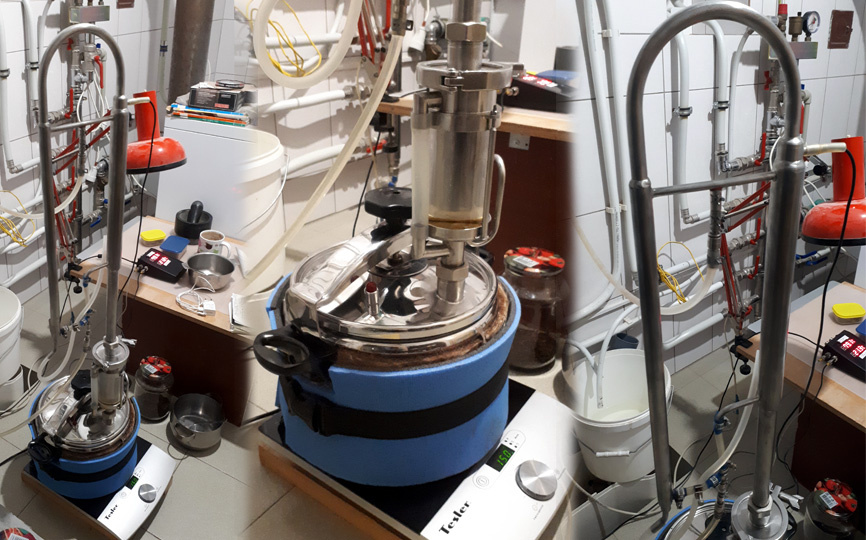 Оборудование для экстракции.