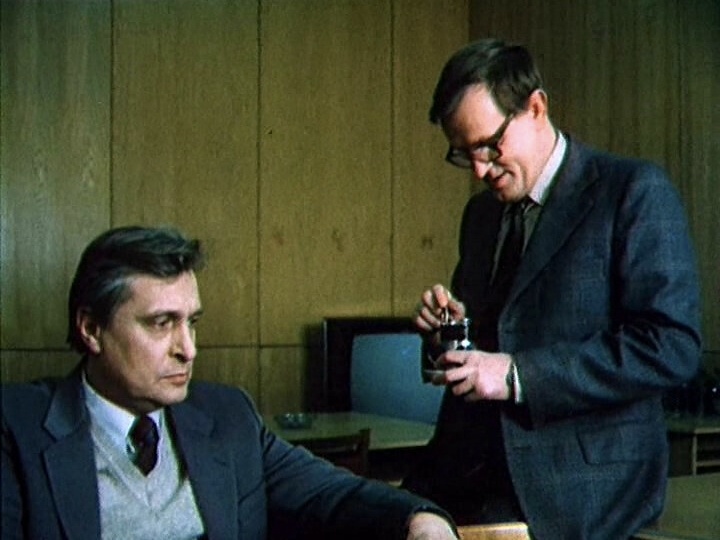 Кадр из мини-сериала «Противостояние», 1985 год, режиссер Семён Аранович