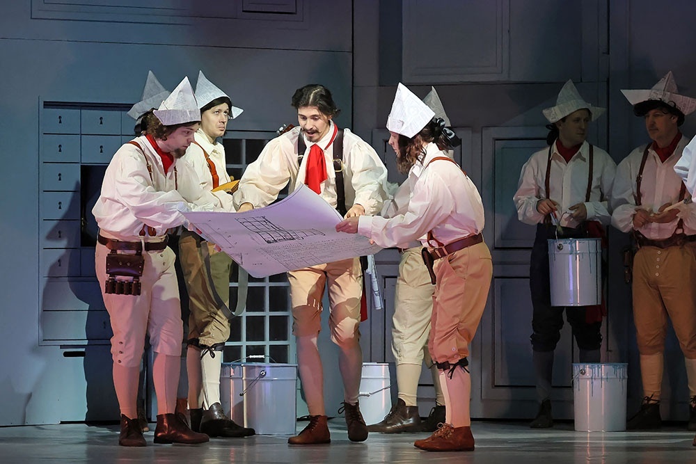    Молодые голоса и легкое режиссерское решение стали ключом к успеху "Севильского цирюльника". / Татьяна Андреева