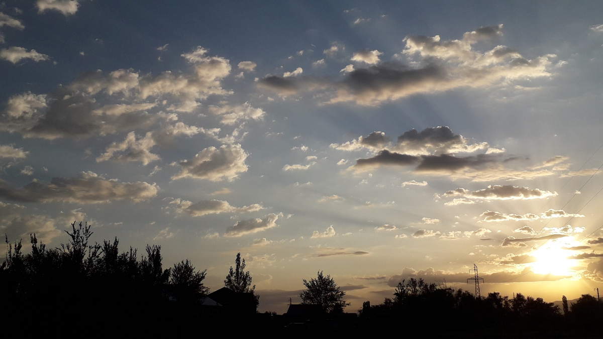 Восход солнца 2020 год.