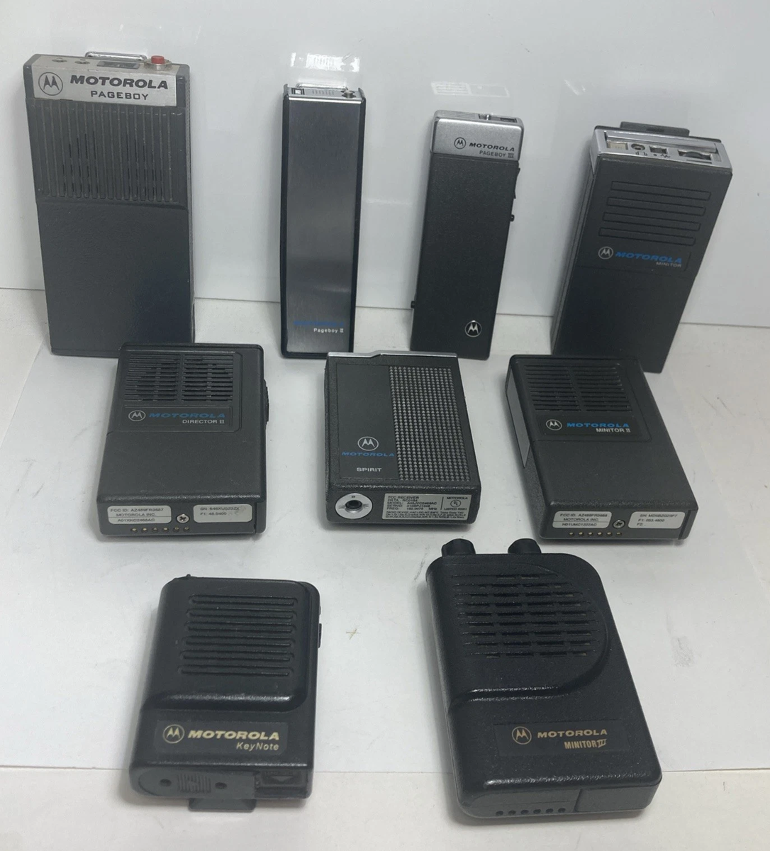 Пейджеры Motorola 1960-х - 1990-х