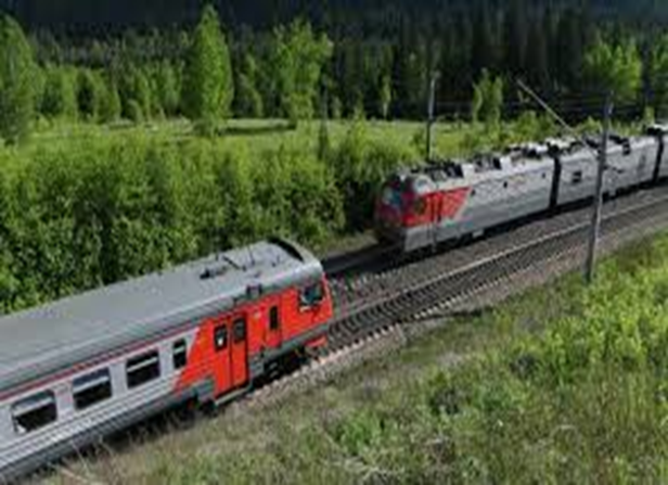 Поезда РЖД.