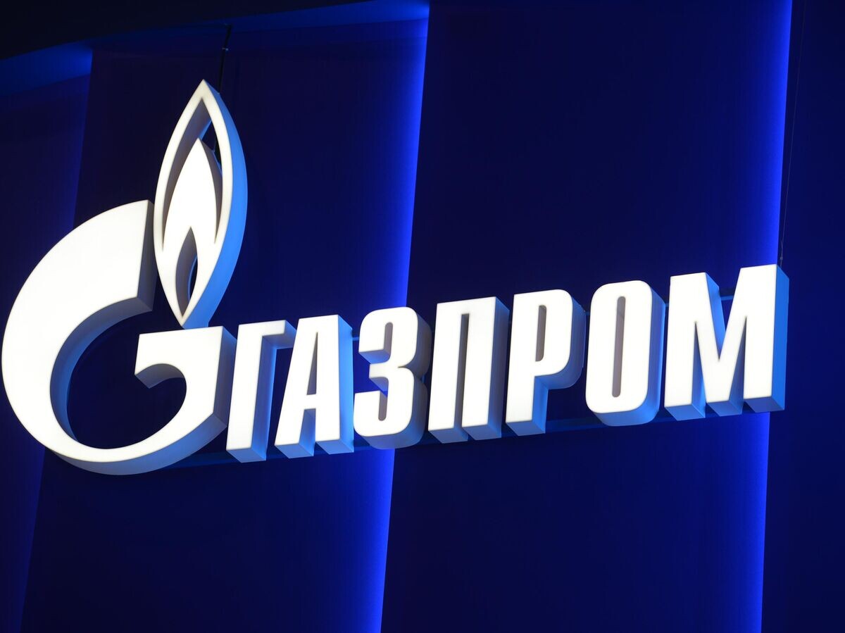    Логотип компании "Газпром" | © РИА Новости / Александр Гальперин