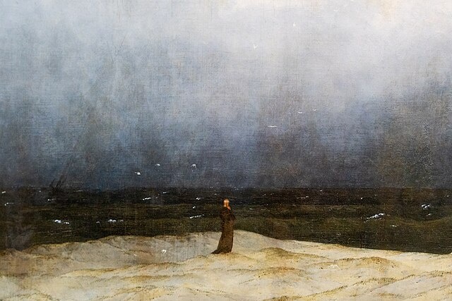 Каспар Давид Фридрих — «Монах у моря».