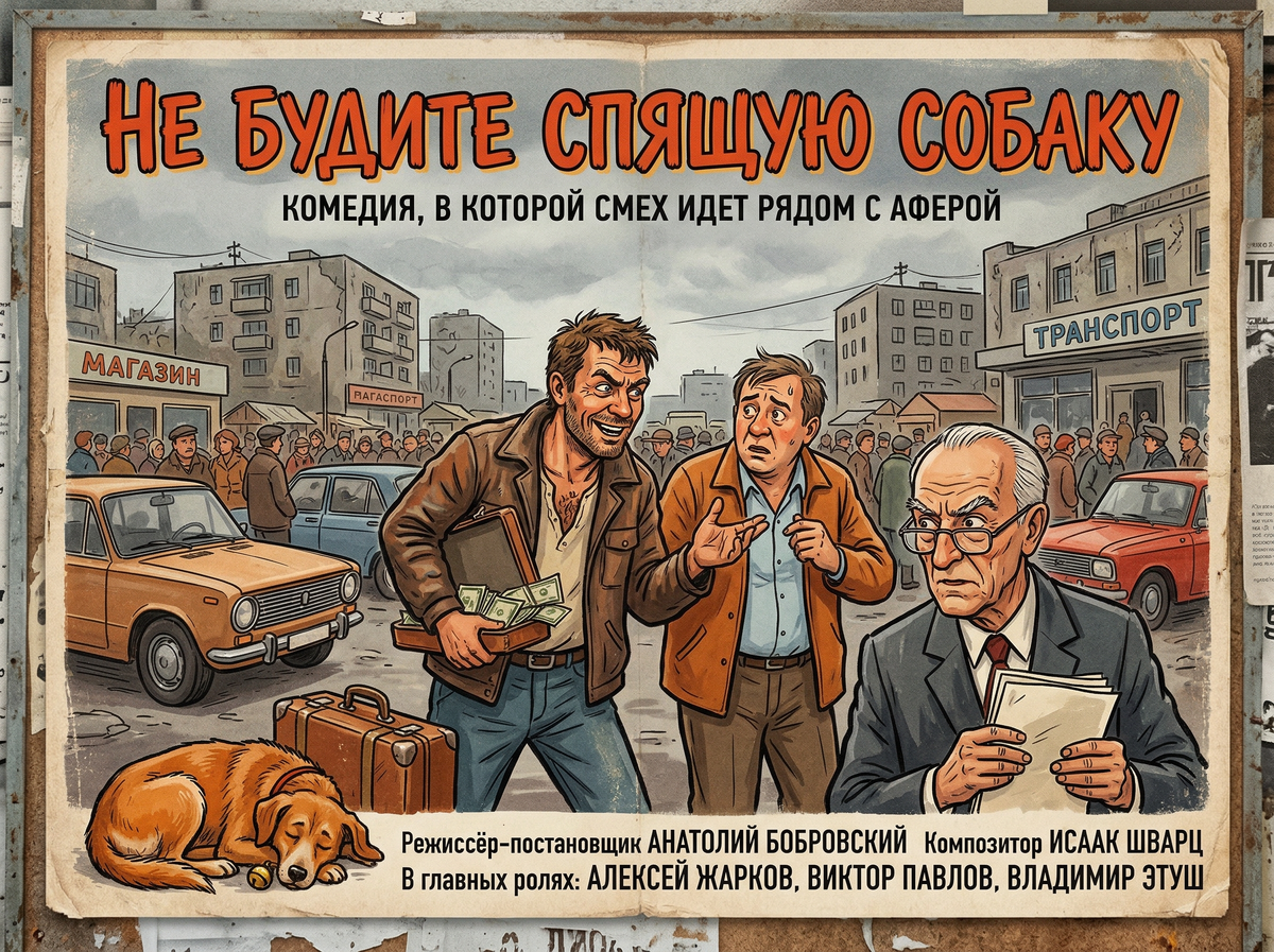 «Не будите спящую собаку» — комедия, в которой смех идет рядом с аферой