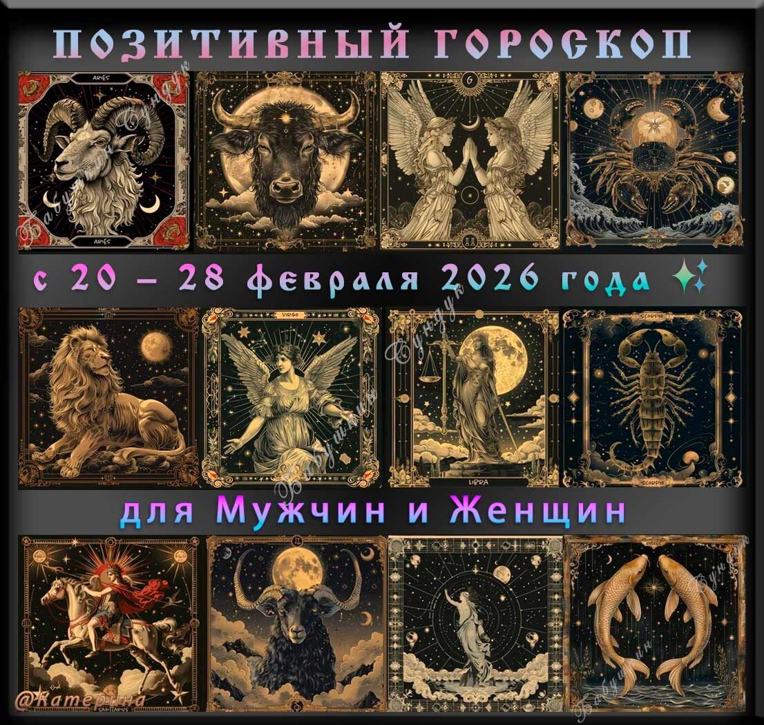 ПОЗИТИВНЫЙ ГОРОСКОП