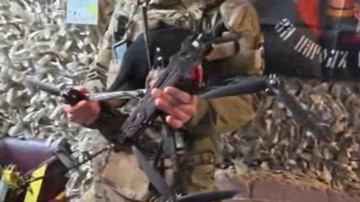    Бойцы спецназа «Ахмат» «сажают» большую часть ударных дронов противника