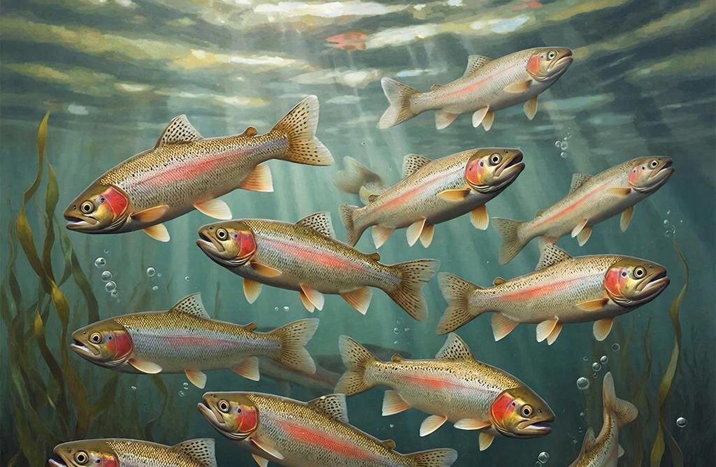 Радужная форель. Источник: GigaChat