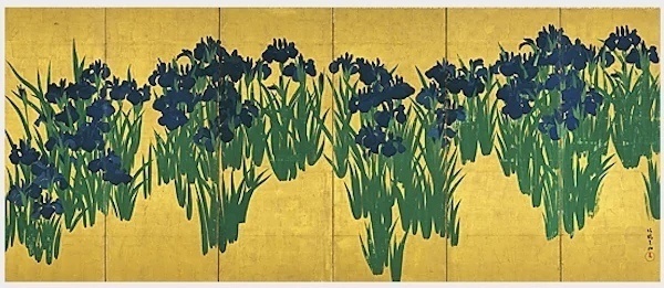 «Ирисы» — роспись по шестистворчатой ширме японского художника Огаты Корина, находится в собрании музея Нэдзу в Токио. Входит в список Национальных сокровищ Японии (ок. 1710)