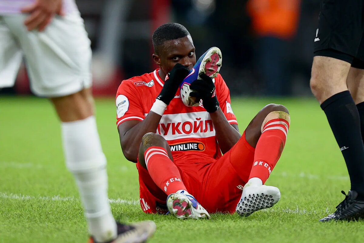 Полузащитник "Спартака" Крис Мартинс 