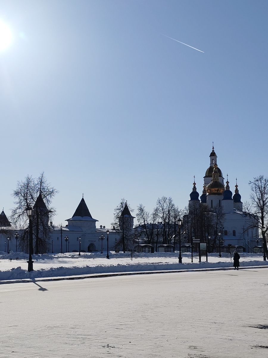 Зимняя прогулка по Тобольску Тюменской области. Фото из личного архива