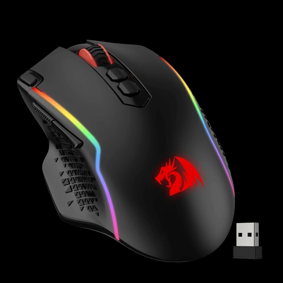    Представлены Redragon Taipan Pro M810 и Impact Elite M913 — бюджетные геймерские беспроводные мыши