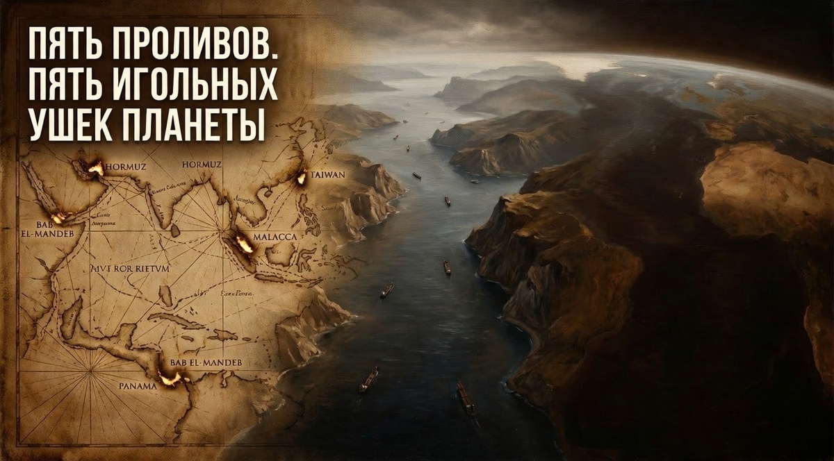 Пять точек на карте от которых зависит вся мировая экономика. Визуализация событий.