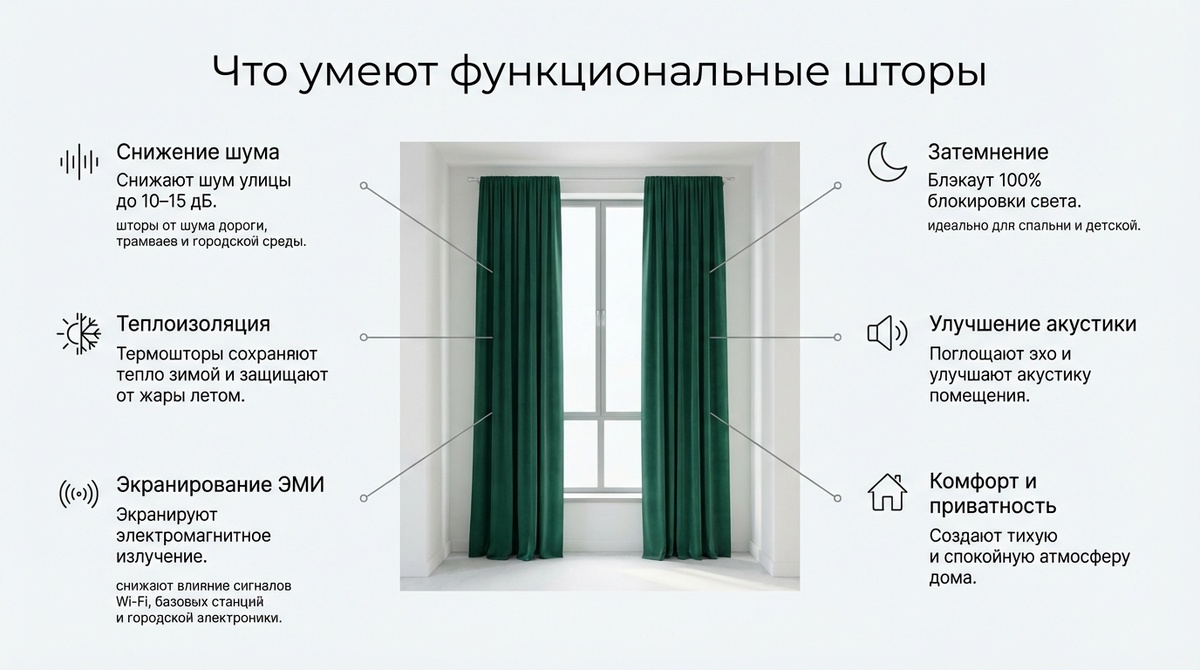 Функциональные шторы Gardista – текстиль, который работает как технология