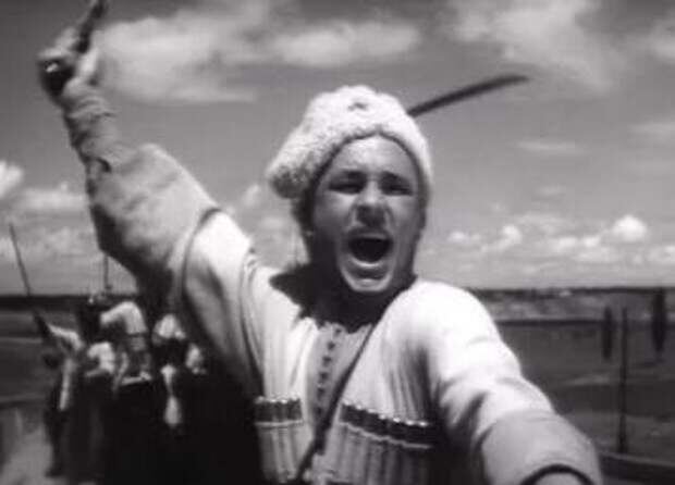 Кадр из х/ф «Кочубей», 1958г.