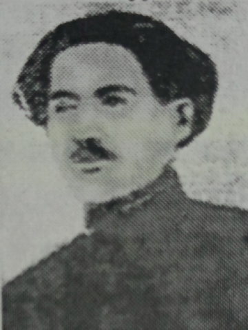 Комиссар Ш.М. Аскурава. Фото из книги С.Р. Илюхина «Течёт вода Кубань-реки или 1918 Екатеринодаръ»