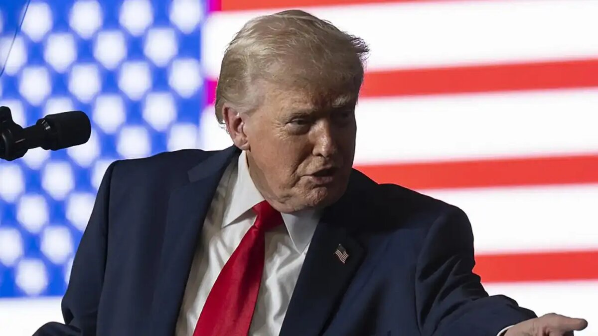    Президент США Дональд Трамп. © Википедия