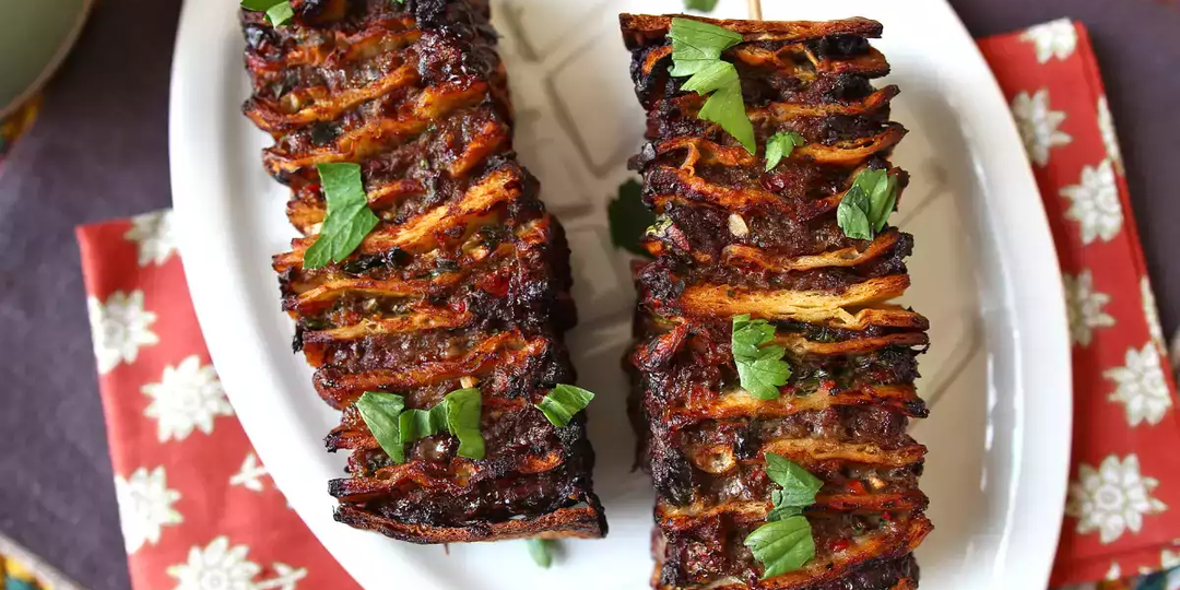 Лаваш-кебаб в аэрогриле: готовим с шефом