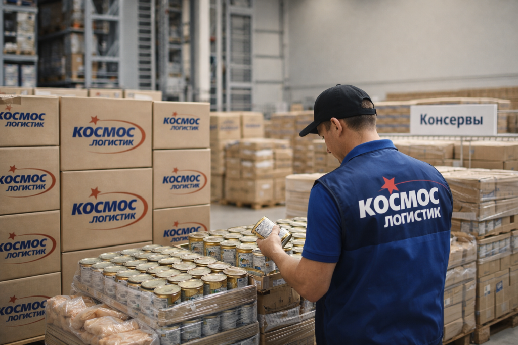    Хранение консервов и бакалеи: Длительное хранение больших партий