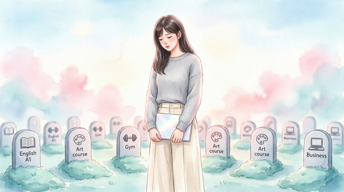 "Кладбище убитых начинаний" есть у каждого человека