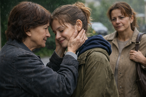 Она читала - и не сразу поняла. Потом перечитала. Квартира, накопления на счете, всё - Надежде и Даше. Поровну.