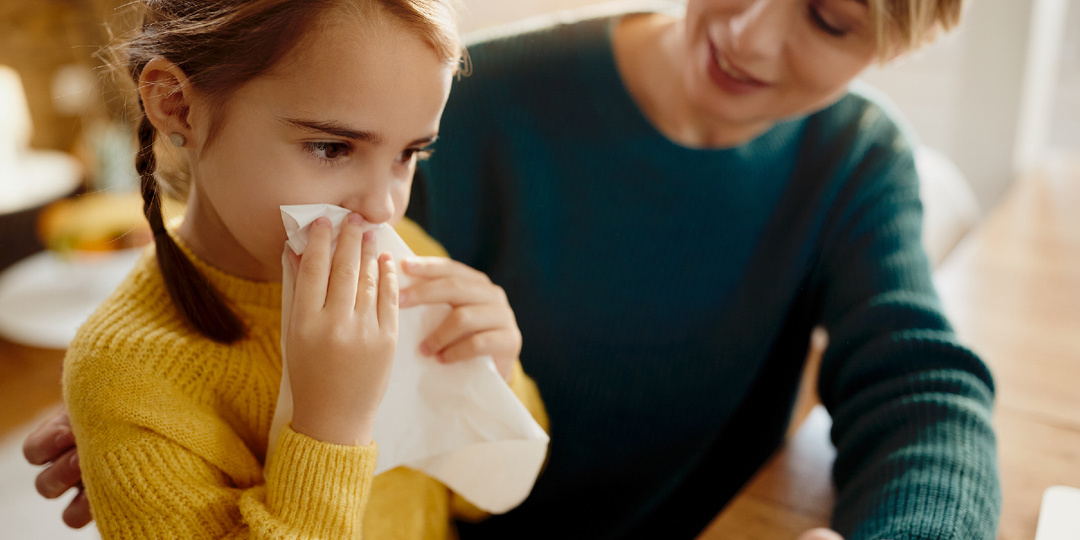 Аллергический ринит: весенние проявления и как помочь ребёнку