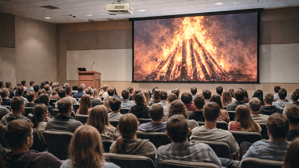 Авторская иллюстрация «Стоп кадр эксперимента»