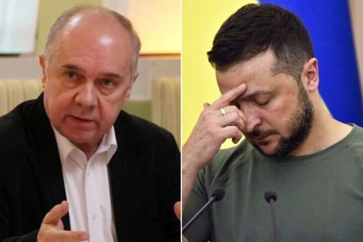    Габор Штир; Владимир Зеленский.