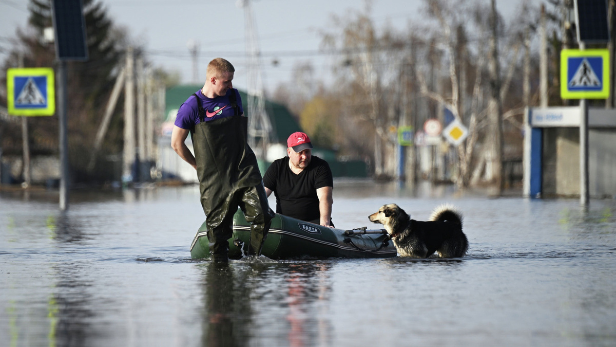    Курган Курганская область паводки затопление РИА