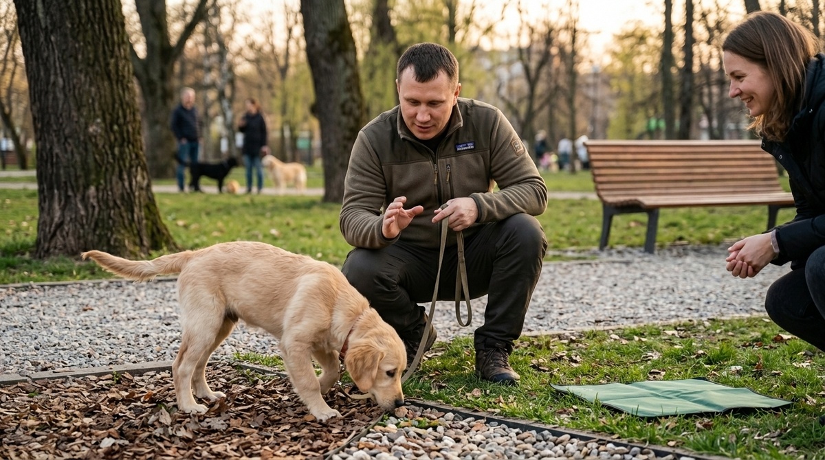 Как научить собаку команде «Место»: 15-летний опыт кинолога