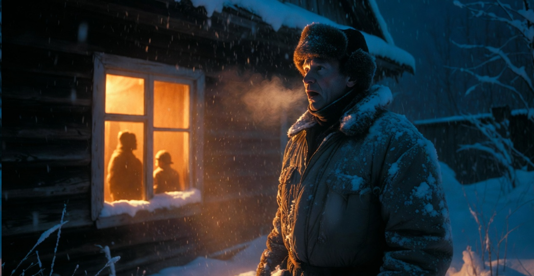 Спеша на работу, тракторист отдал ключи от дома замерзшей женщине с ребенком. А вернувшись вечером, замер у окна