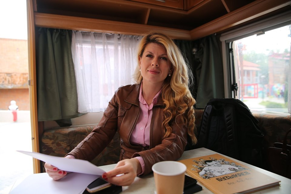 Евгения Куцуева - лидер «Партии Земли».