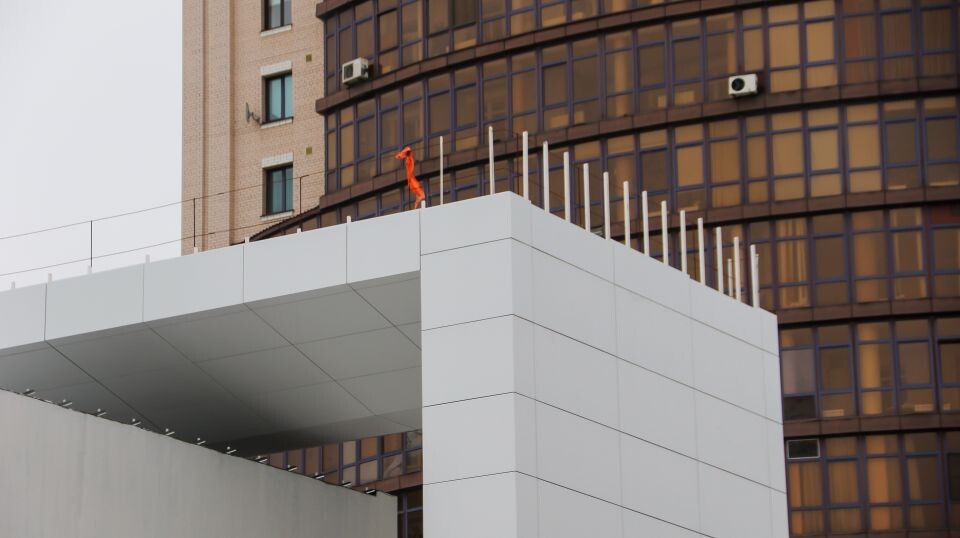    Строящийся концертный зал музыкального колледжа. Источник: Виталий Барабаш/"Толк"