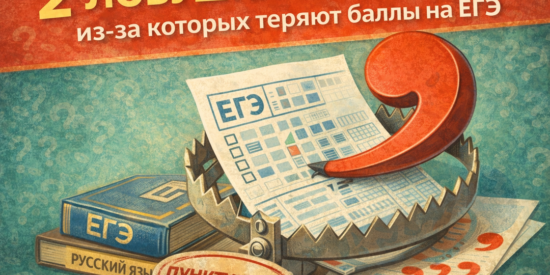 2 ловушки с запятыми, из-за которых теряют баллы на ЕГЭ