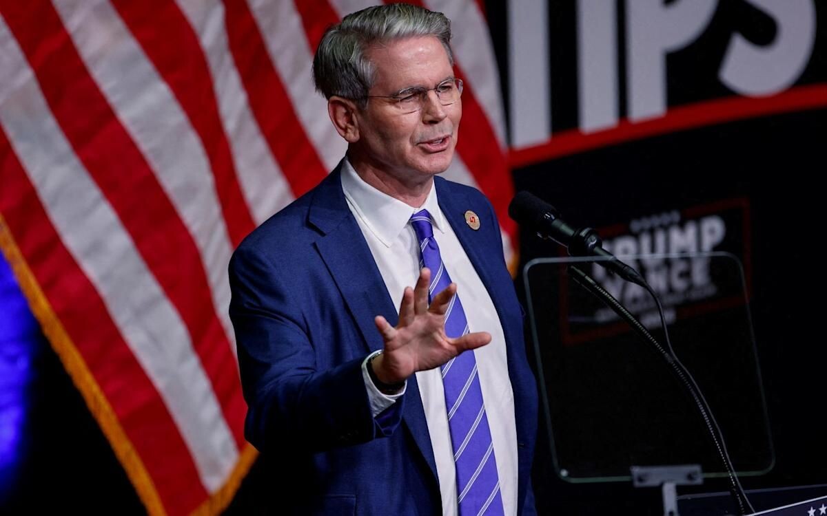    Глава минфина США Скотт Бессент