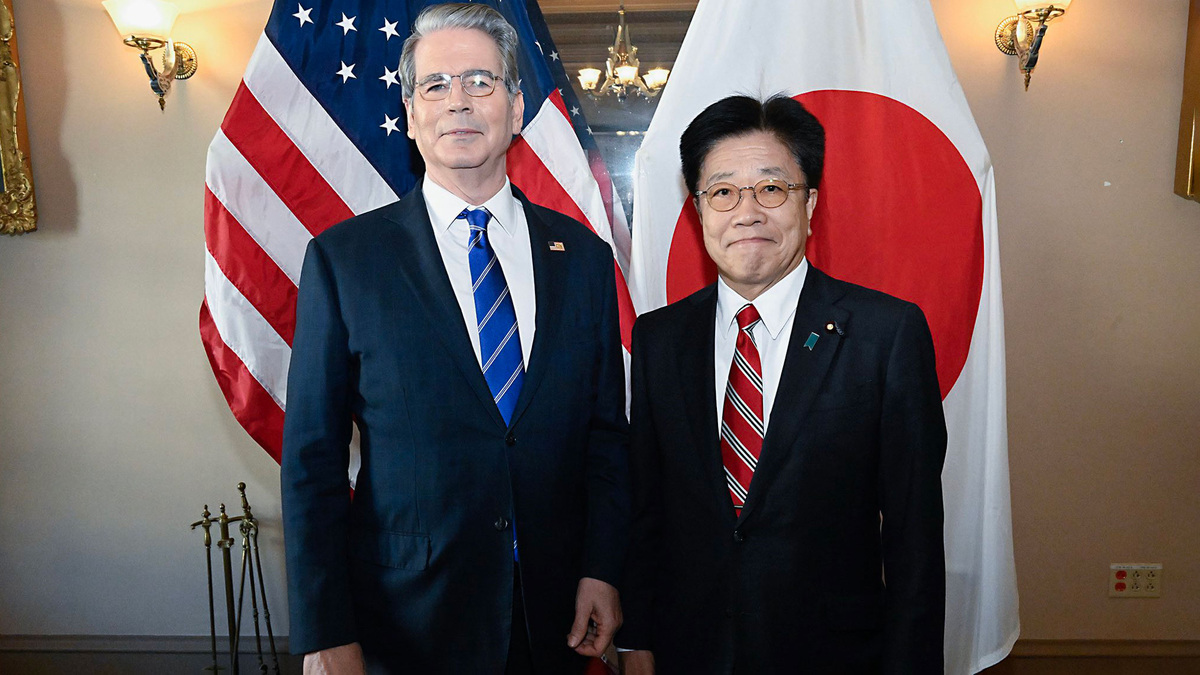    Скотт Бессент и Катсунобу Като 2025