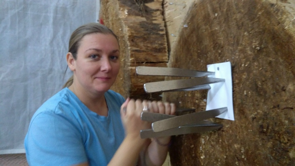 Диана Египко - победитель «Турнира СМН» по спортивному метанию ножа