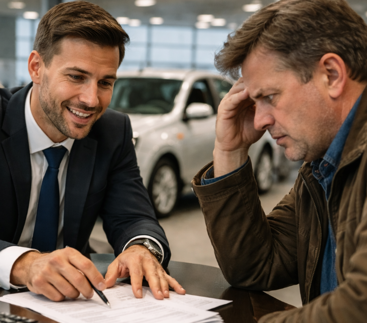 Принятие решения в автосалоне